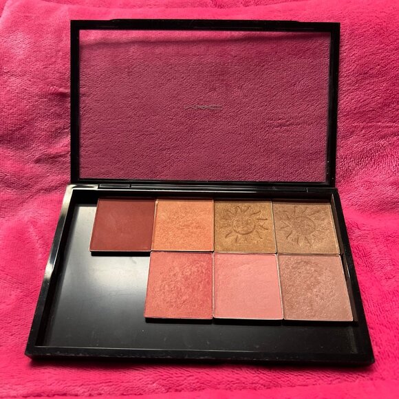 Mac Pro Palette with Maybelline Fit me Blush and Bronzer Bundle - Picture 2 of 4